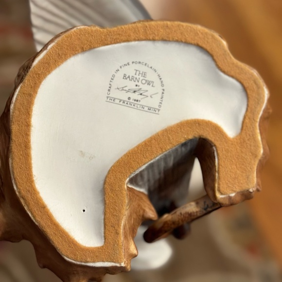 The Barn Owl The Franklin Mint 1987 - Picture 6 of 9